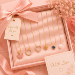 Home luxury minimal gold necklace