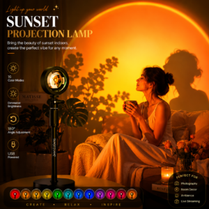 Home wonderful sunset projection lamp