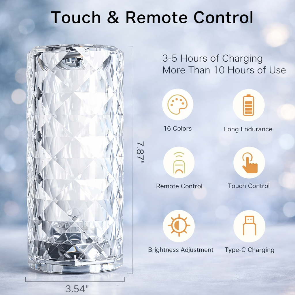 cristal night lamp cristal night lamp