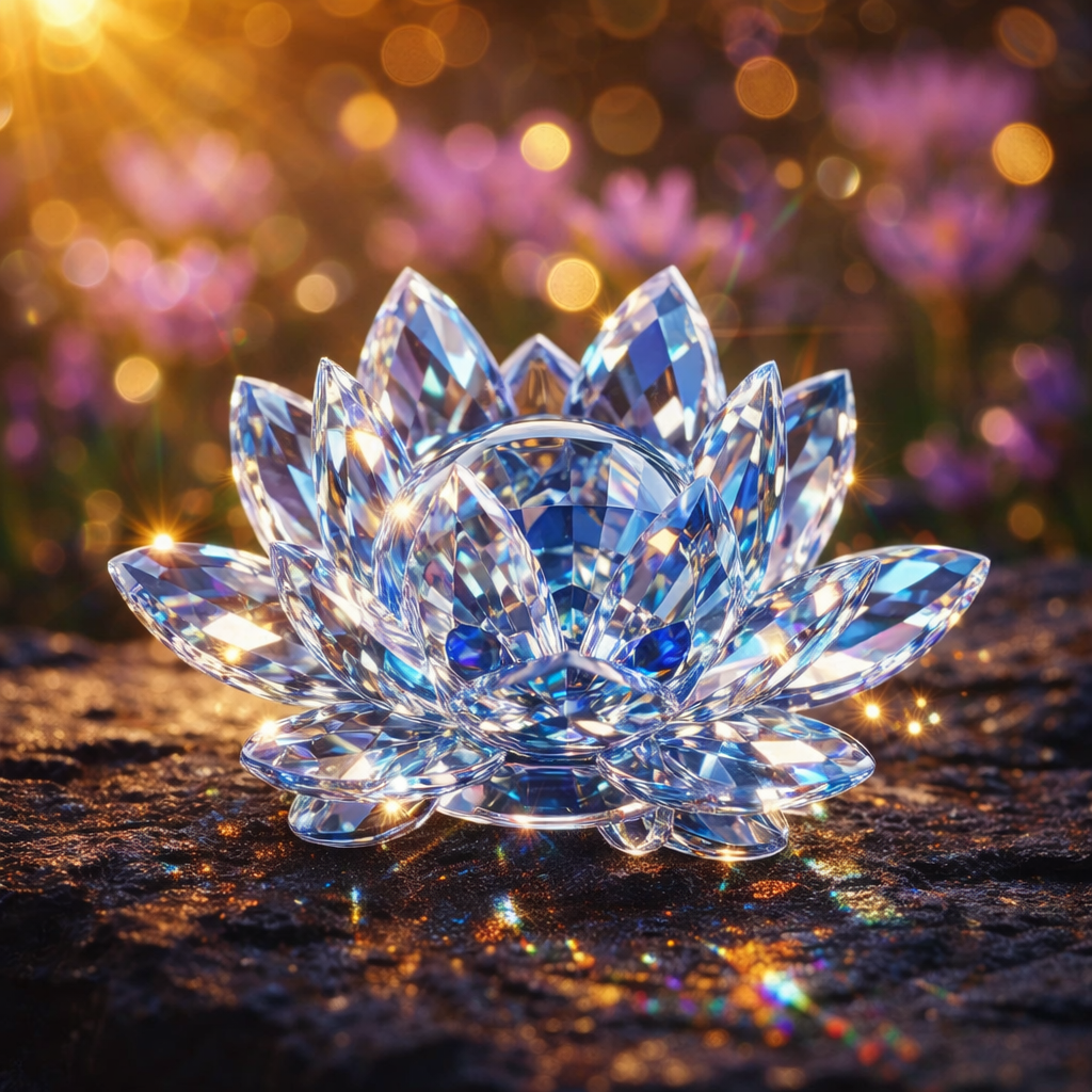 cristal lotus flower cristal lotus flower