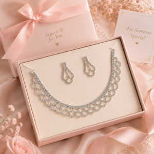 luxury sparkle jewellery gift set
