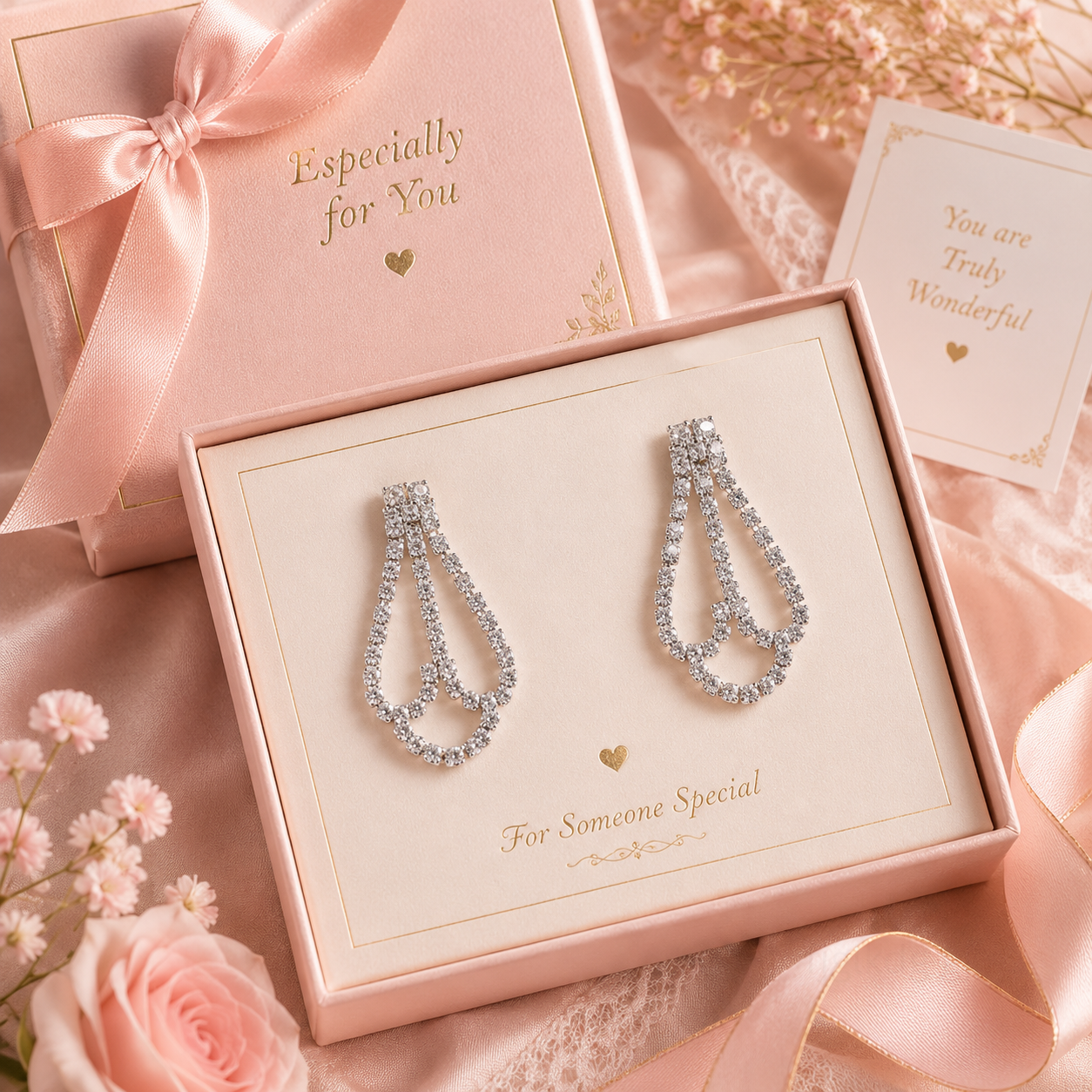 luxury sparkle jewellery gift set luxury sparkle jewellery gift set